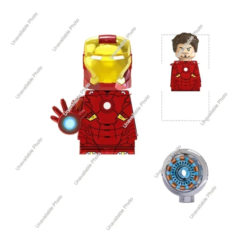 Hot Toys G0172 Nuevo Deadpool Dibujos Animados Mini Modelo Ladrillo Ensamblar Figuras De Acción Muñeca Accesorio Compatible Bloques De Construcción Juguetes Regalo