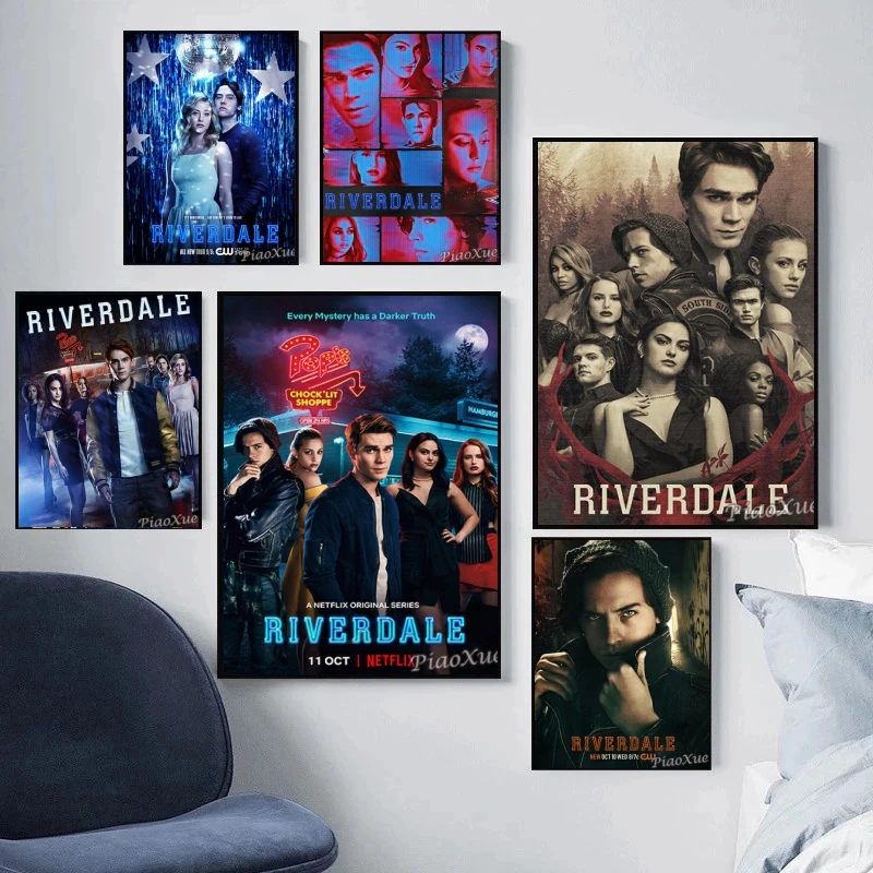 Diamond Painting Riverdale Movie TV Series Diamond Embroidery Room Wall Art Picture For Living Room Decor Cross Stitch Kit Gift diamond painting diamond painting accessories