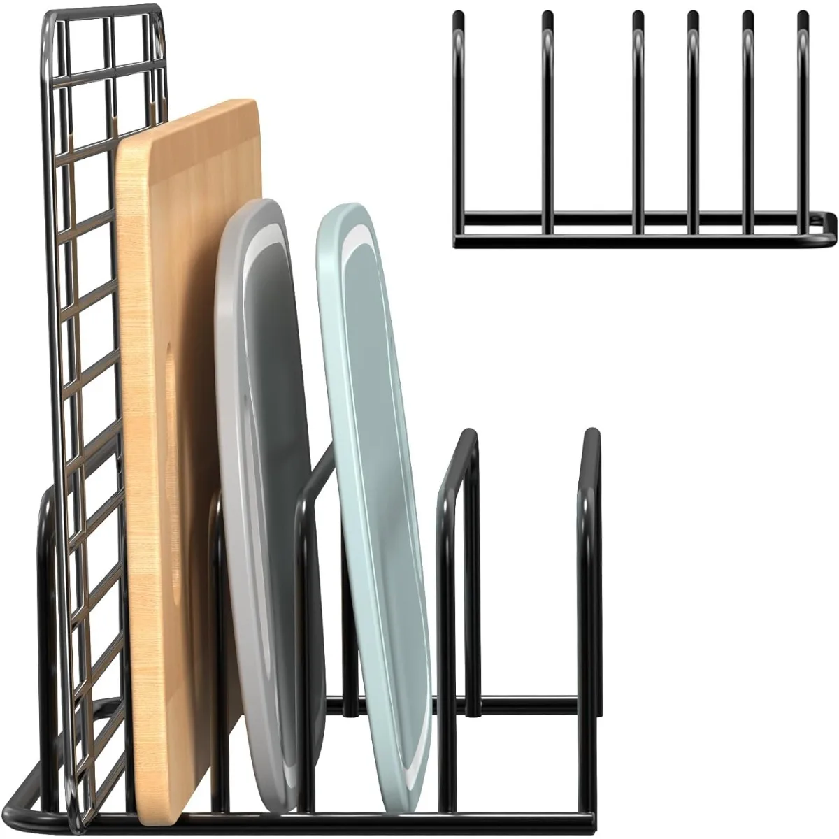 Cutting Board Organizer Holder Rack Baking Cookie Pan Sheets Cooling Small Racks Storage Stand For Kitchen Cabinet Organizer kitchen storage rack,cabinet organizer shelves,kitchen cutlery organizer