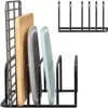 Cutting Board Organizer Holder Rack Baking Cookie Pan Sheets Cooling Small Racks Storage Stand for Kitchen Cabinet  Organizer 1