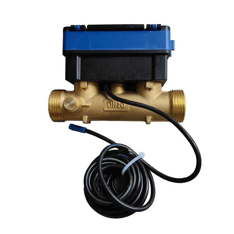 T3-1-2-H Ultrasonic Agricultural Irrigation Flow Water Meter Copper Pipe Thread-connection with RS485 & Mbus Output