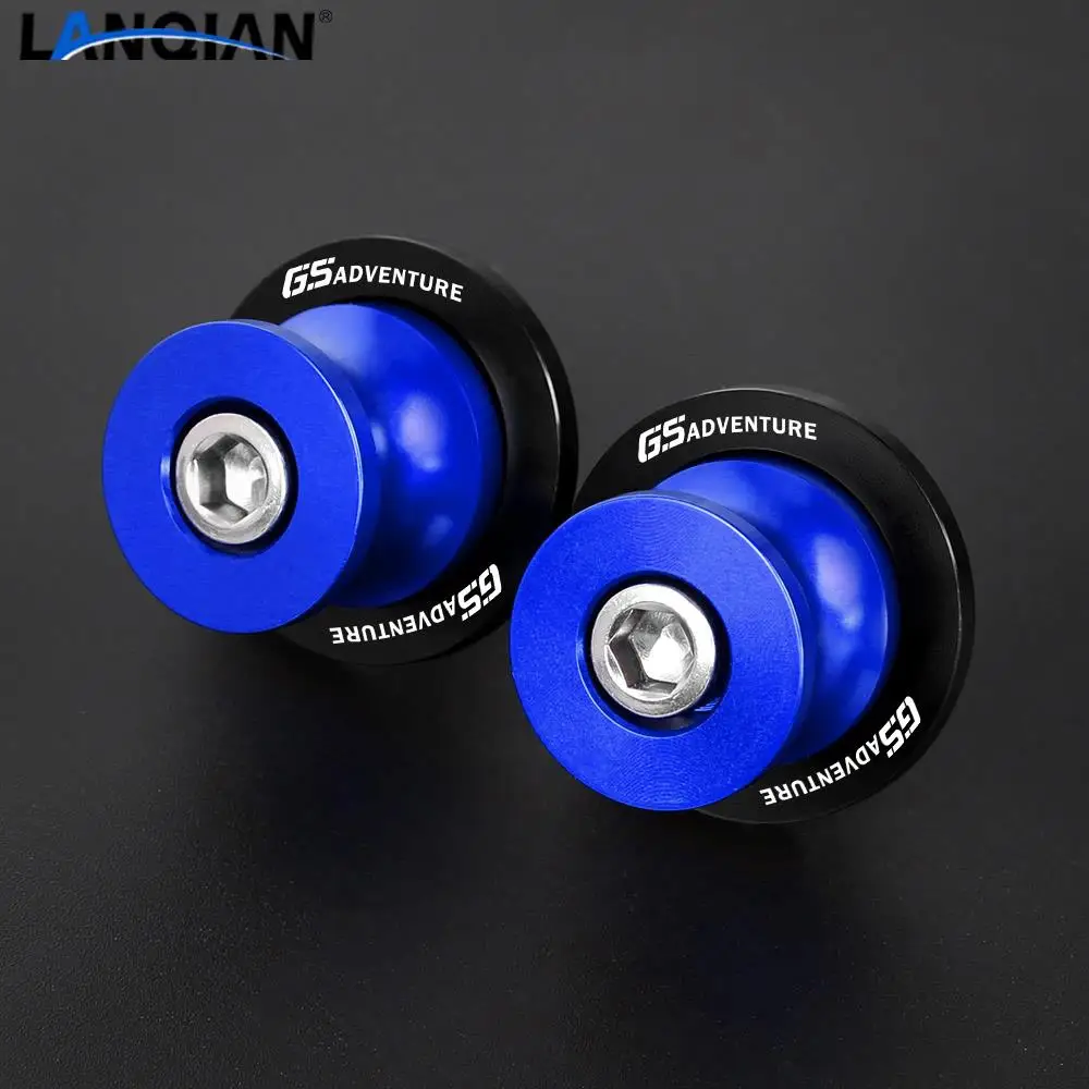 

For BMW R1200 GSADVENTURE 2014 2015 2016 2017 2018 2019 Motorcycle CNC Aluminum Swingarm Spools Stand Screws Modified Accessory