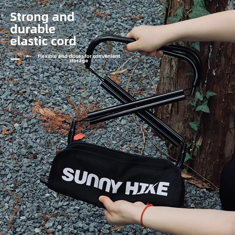 Handbag Mazar Outdoor Aluminum Alloy Portable Folding Camping Chair Ultra Light Fishing Queue Small Stool