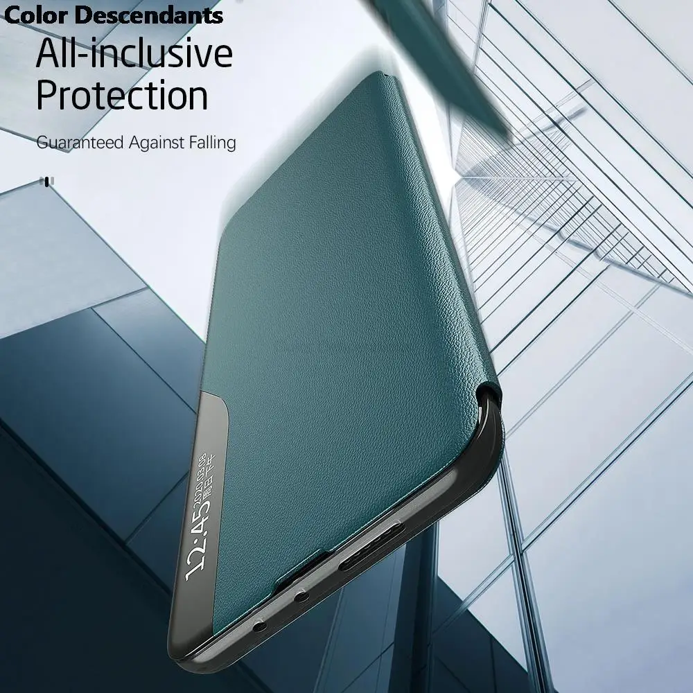 스마트 윈도우 뷰 플립 가죽 마그네틱 스탠드 케이스, Honor Magic5 Lite 5G Coque Funda Honar Magic 5 Lite 5 Light 5G 6.67 인치