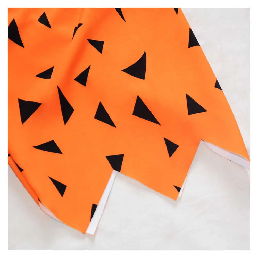 Cartoon Flintstones Cosplay Fred Flintstone Costume Kids Fantasia Shorts Short Pants Outfits Halloween Carnival Party Suit