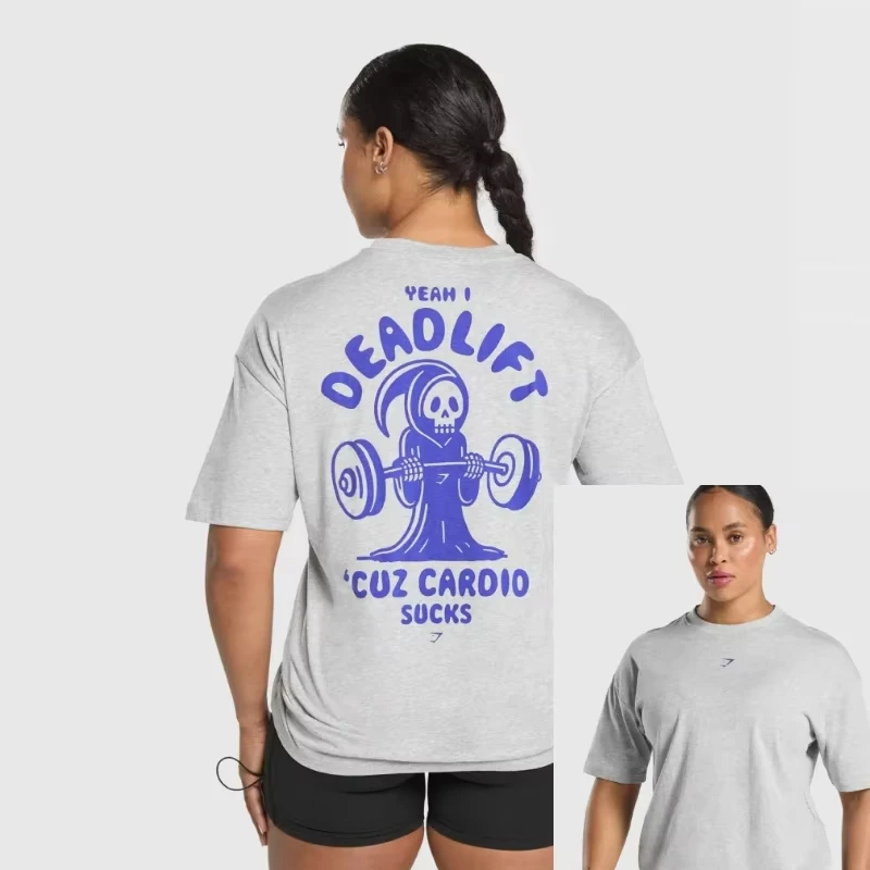 2025 الصيف حجم كبير القطن المرأة الأمريكية العضلات...