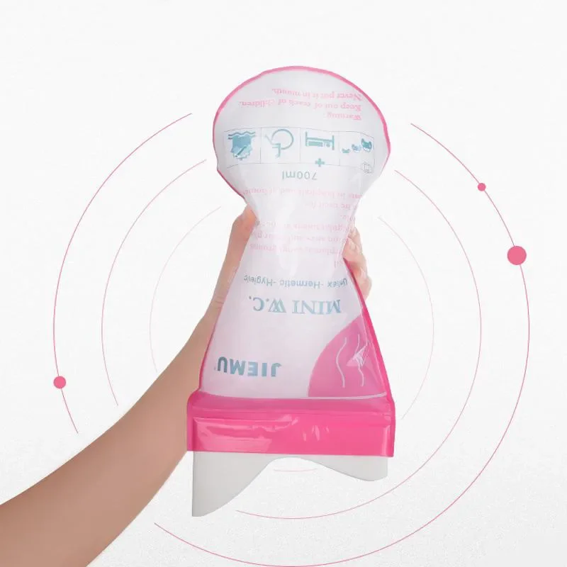 1Pcs 700ML Portable Emergency Pee Bag Mobile Toilet Urine Bag for Travel Car Men Women Kids Adults Outdoor Vomit urine bag,disposable urine bag
