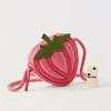 2024 New Children's Bag, Strawberry Bag, Fashionable and Versatile, Cute Mini Coin Purse, Crossbody Small Backpack 1