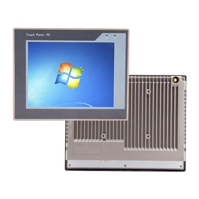 

ipctech 10.4 inch 6 RS232 RS485 DC12V 36V industrial touch screen computer all in one panel PC with X86 system