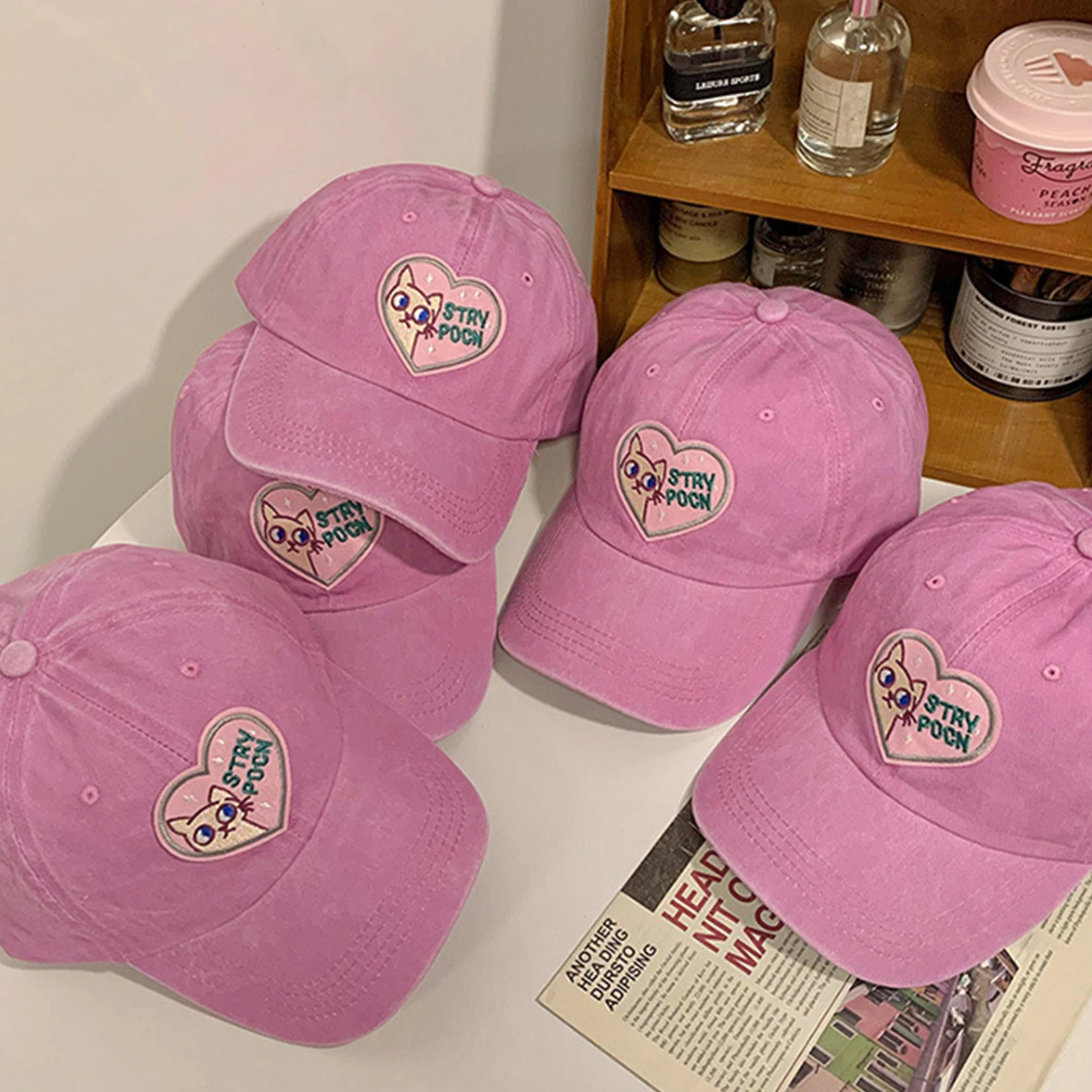 Frauen rosa Outdoor-Sonnenhut atmungsaktives Design Outdoor-Sport kappe für alle Jahreszeiten Outdoor-Aktivitäten – Detail 6