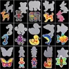 15 Pieces Fuse Beads Boards 5mm Clear Plastic Pegboards with Colorful Cards Kids Craft DIY Toys Perler Hama Beads Pixel Puzzle 1
