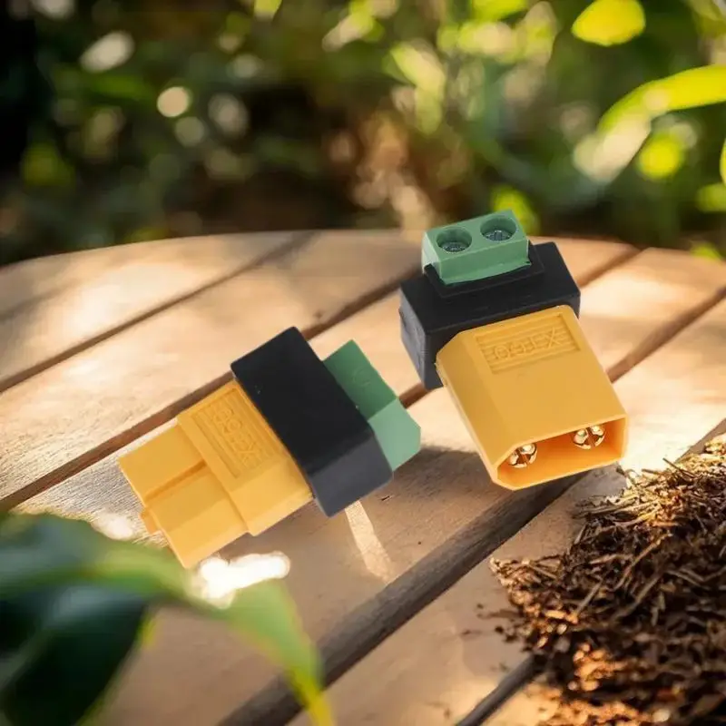 XT60 남성 여성-2핀 터미널 어댑터 UAV 밸런스 충전기 태양광 패널 모델 장치용 무납땜 충전 커넥터