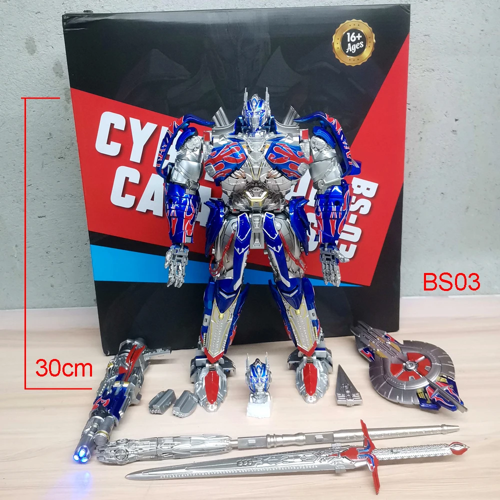 Transformation Toys BMB Optimus Commande Robot BS03 Last Knight
