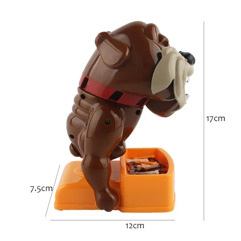 Funny Tricky Toys, Bad Dog Chew Bone Action Games, Biting Wake Dog Parents Interactive Toys Party Family Game Kids Birthday Gift 4