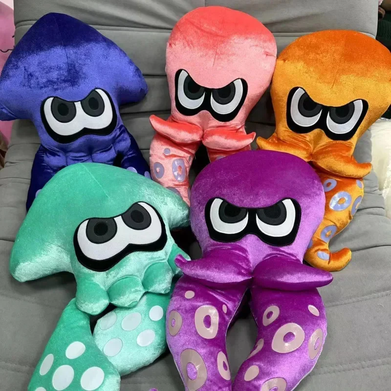 

Game Splatoon Cuttlefish Jet Plush Pillow Creative Octopus Comfortable Cotton Filling Cartoon Soft Cushion For Children's Gift