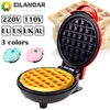 Mini Electric Waffle Maker 110V/220V Non-Stick Breakfast Machine for Home Kitchen Desserts and Fried Eggs 1