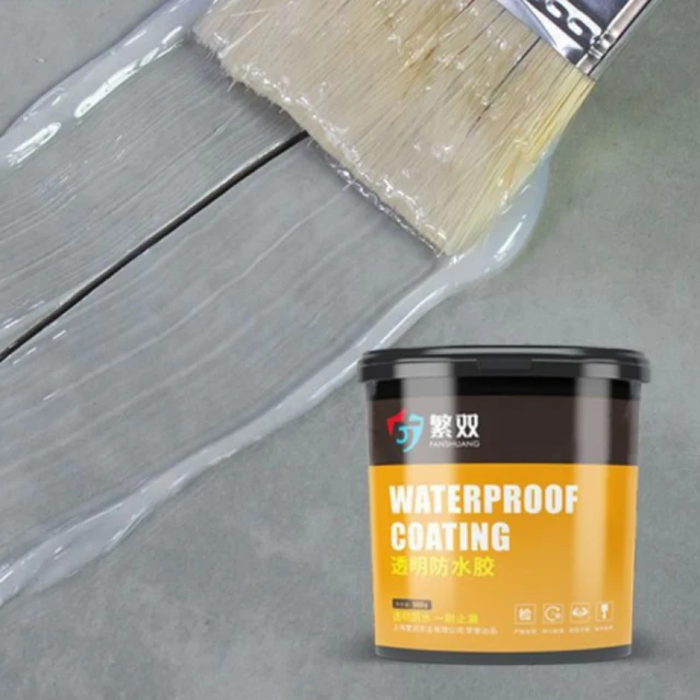 Household 300g transparent waterproof glue bathroom waterproof paint  acrylic pure acrylic waterproof material wholesale