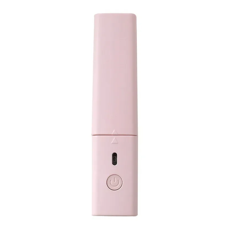 Portable Mini USB Charging Hair Roller Student Automatic Clip-On Straight And Curly Two-In-One Small Power Dormitory Hairdryer