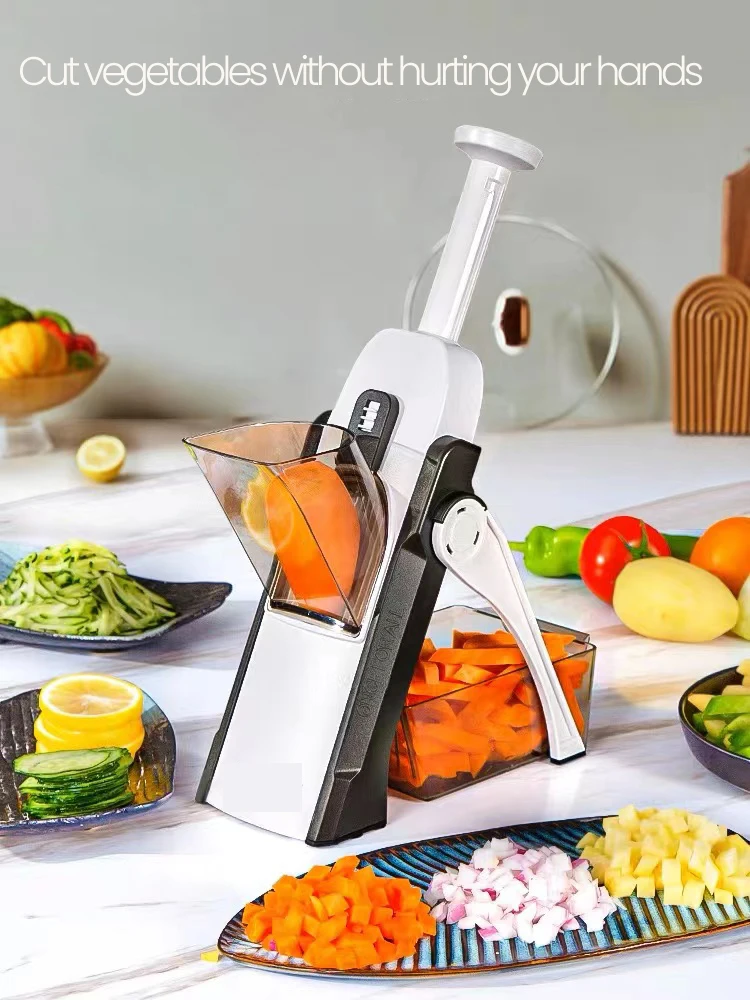 Safe Mandoline Slicer for Kitchen, Vegetable Chopper Food Veggie