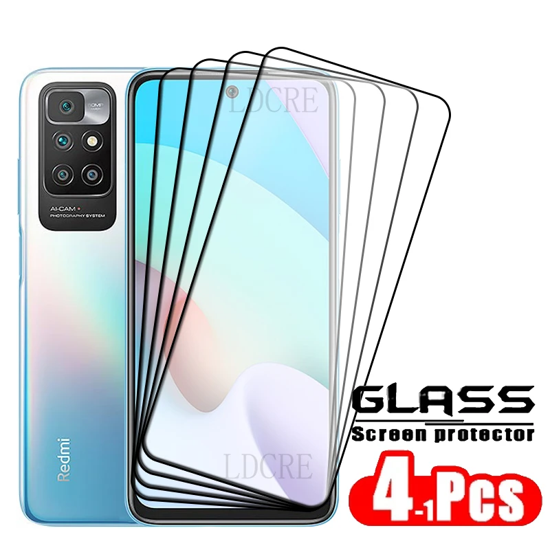 Premium Tempered Glass Screen Protector - 4 Pack, Full Coverage, 9H Hardness, HD Clarity