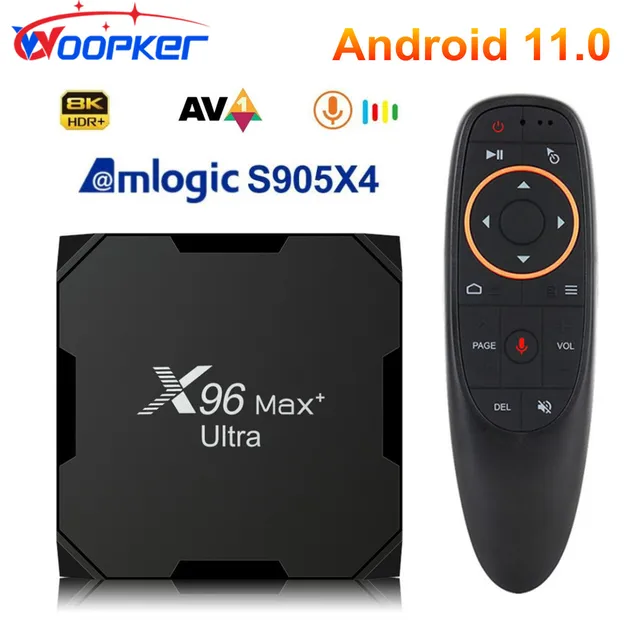궁극의 4K 스트리밍 경험: X96 MAX Plus 울트라 8K TV 박스