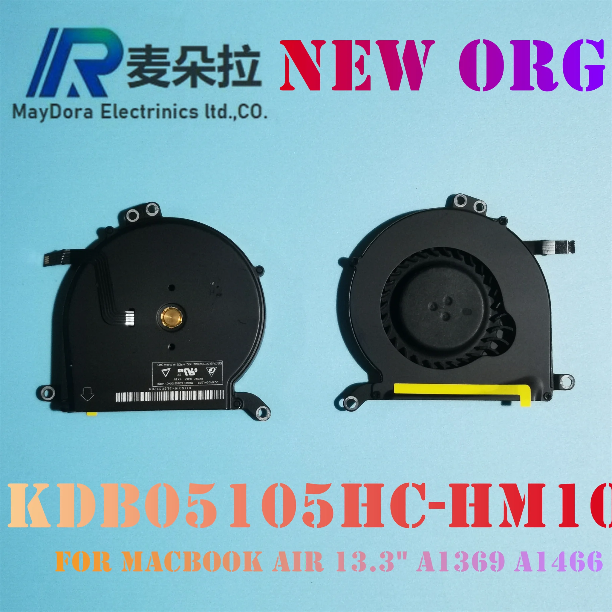 ORGLaptopfanforAPPLEMACBOOKAIR13A1369A1466CPUfanBLACK