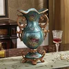 European Deluxe Palace Resin Vase Decoration Wood Decoration Home Decoration Crafts Marriage Gift Wedding home decor 3