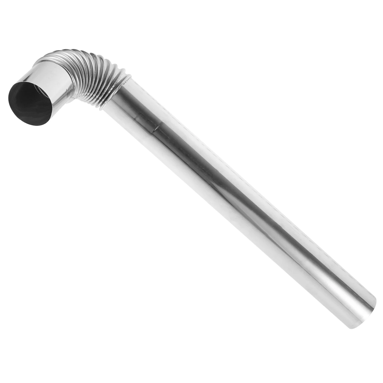 

1 Set of Chimney Flue Stainless Steel Exhaust Pipe Metal Stove Heating Stove Exhaust Pipe