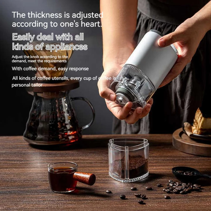 KitchenGrinder USB Electric Coffee Grinder - مطحنة...
