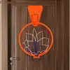 Wall Mounted Basketball Hoop With Basketball Mesh Bag No. 7 Silent Ball set Indoor Hangings Basketball Goal Hoop Net For Kids 5