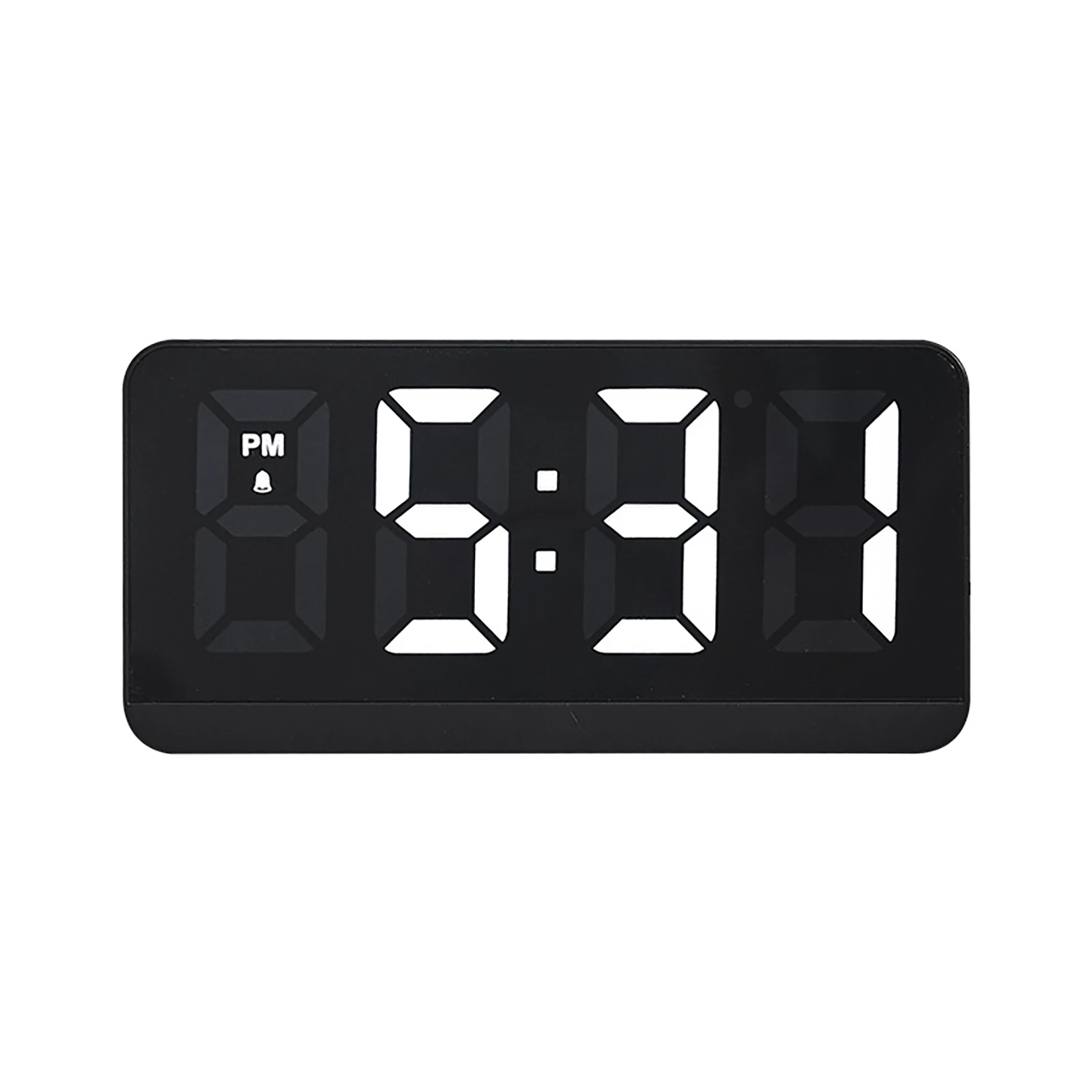 

Stylish and Modern LED Mirror Display Alarm Clock with Grouping Alarm and Seven Color Switching Bedside Table Clock