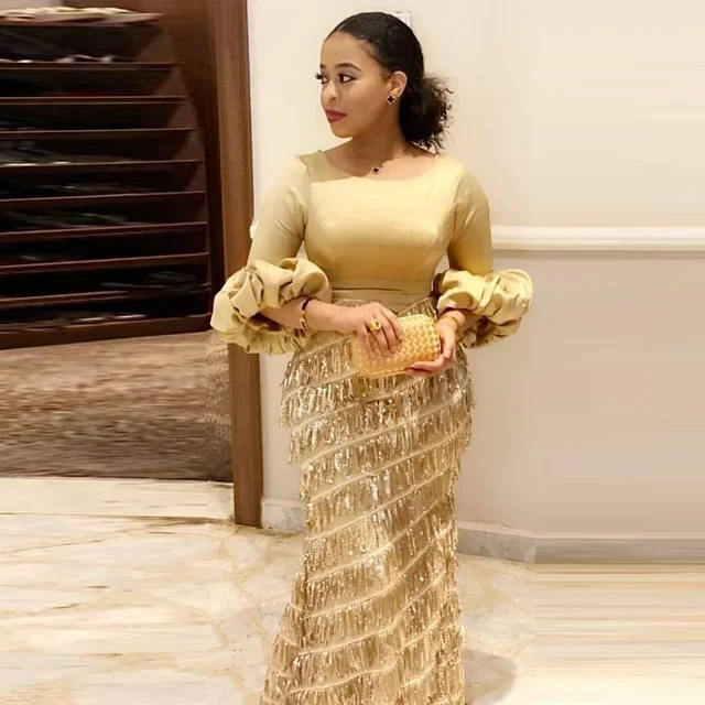 Ebere Long Sleeve Print Dress - Image 4