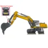 In Stock KABOLITE 1/14 Remote Control Hydraulic Excavator K970 100S Pro RC Car Digger with Light Sound Smoke Group Model TH22669 3