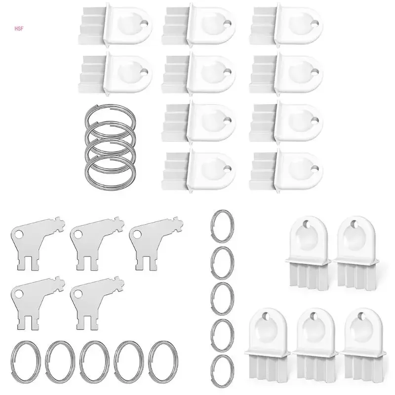 Universal Convenient Toilet Paper Dispenser Key Replacement Durable Toilet Tissue Dispenser Key Bathroom Accessories