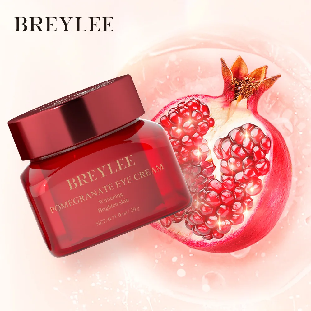 

BREYLEE Eye Cream Red Pomegranate Eye Moisturizing Cream Anti Puffiness Anti Wrinkles Eyes Lines Dark Circles Essence Skin Care