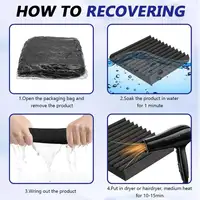 แผ่นซับเสียงอะคูสติกแบบลิ่ม ขนาด 1 นิ้ว x 12 นิ้ว จำนวน 48 ชิ้น สำหรับติดผนัง ป้องกันเสียงรบกวน ฉนวนกันเสียง 6