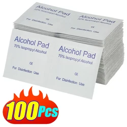 Pack of Disposable Alcohol Disinfection Cotton Pads (100Pcs)