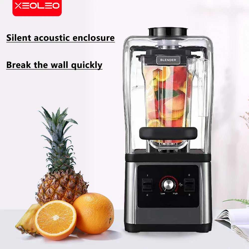 XEOLEOHeavydutyblender16LSilentFoodblender2200WMuteFood