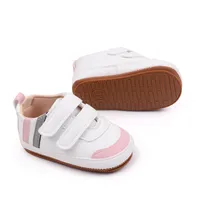 Fashion Baby Shoes Children PU Leather First Walkers Kids Sneakers Soft Rubber Sole Infant First Walkers For Boys Girls 6