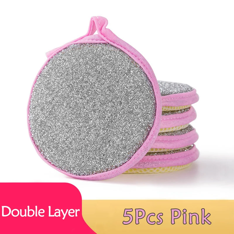 Double Side Dishwashing Sponge Pan Pot Dish Wash Sponges - Temu