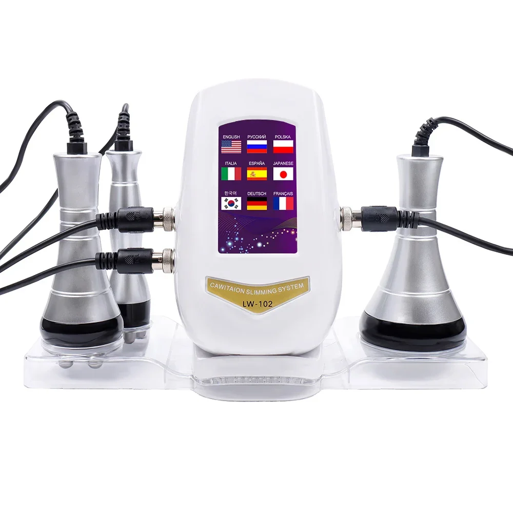 Wholesale 40K Ultrasonic Cavitation Body Facial Radiofrequency Massage Weight Loss Machine Body Shaping Slimming Fat Burn 3
