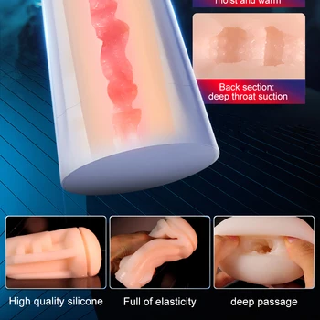 Vacuum Sucking Masturbators For Men Real Vagina Vibrator Male Masturbation Cup Pussy Pocket Sex Machine Toys For Adults 18 3
