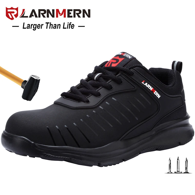 Safety,Men Shoes Steel Toe Puncture Resistant Non Slip
