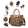 LEQUEEN Multi-functional Mommy Diaper Bags Women's Hospital Newborn Nurse Bag Large Capacity Baby Stroller Convenient Hand Bag 2