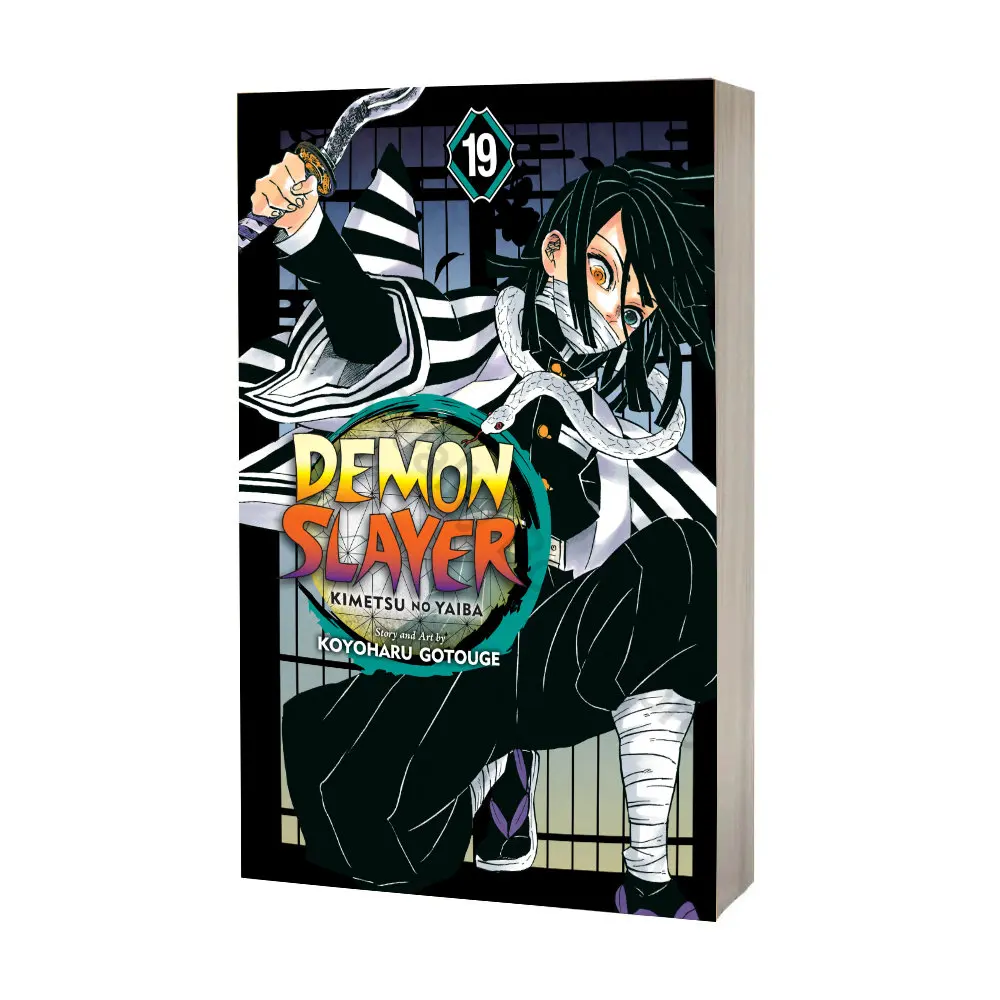 

New Anime Demon Slayer Kimetsu No Vol.19 Yaiba Japan Fantasy Science Mystery Suspense English Version Manga Comic Book