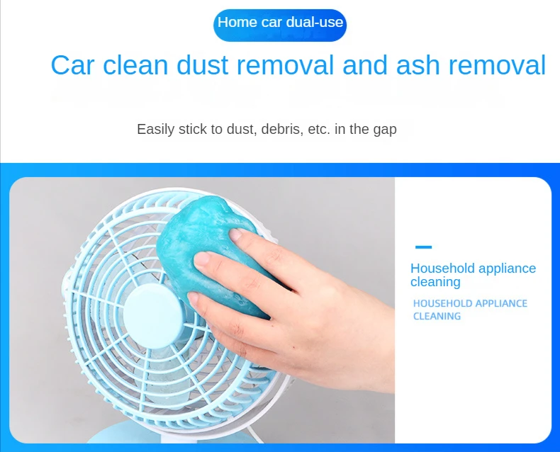 Environmental Friendly Car Cleaning Putty Car Slime Cleaner Dust Cleaning  Mud 75g Non-toxic Cleaning Glue