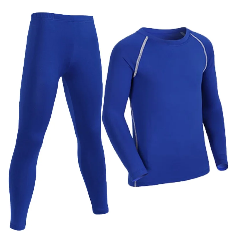 Set da calcio per bambini Bambini Ragazzo Studenti Fitness Basket Corsa Esercizio Allenamento Sport Maglietta da calcio + Legging Pant M08 - immagine 2