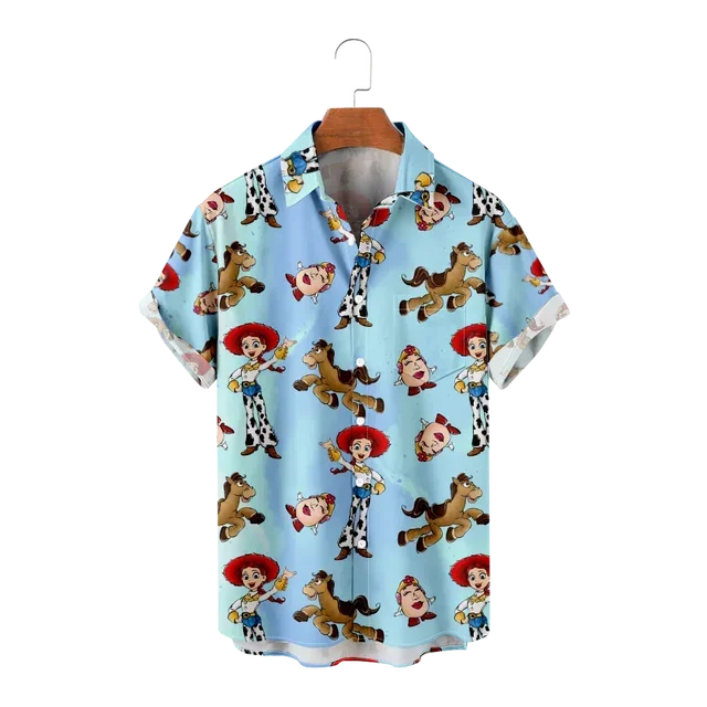 Disney Toy Story Buzz Lightyear Camicia Hawaiana Camicia A Maniche Corte Da Donna Da Uomo Camicia Estiva Hawaiana Disney Camicia Casual Da Spiaggia
