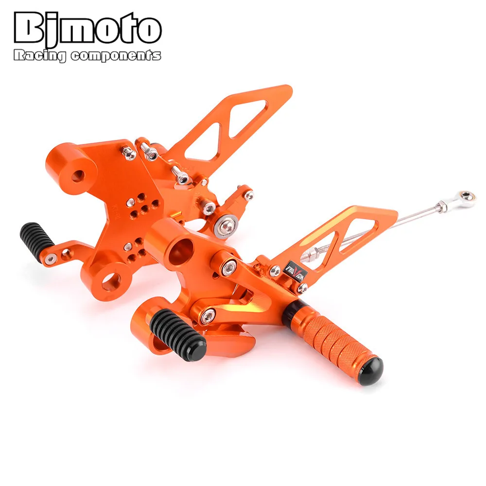 For KT&M DUKE 790 Duke Adjustment Rider Motorcycle Footrests Rearset