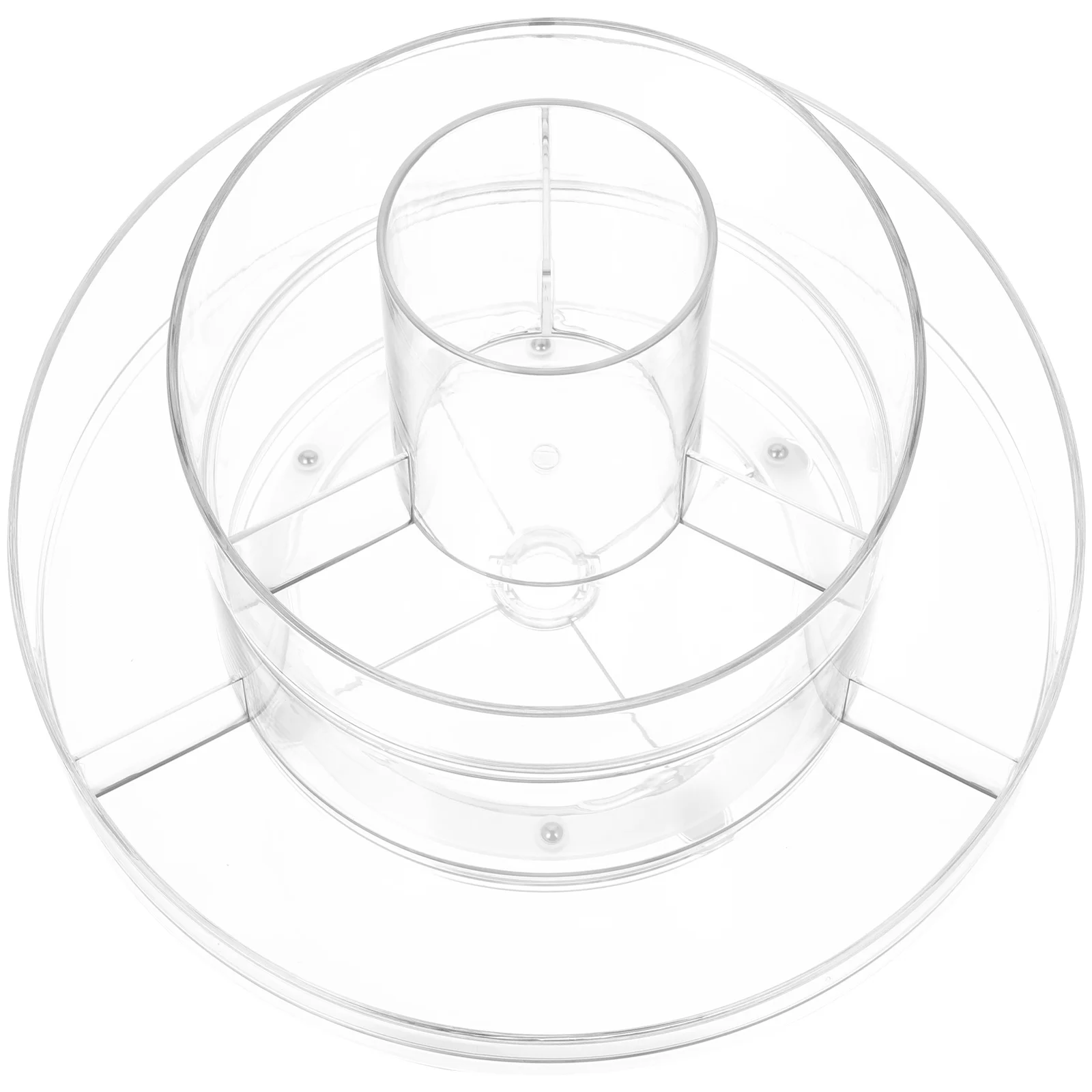 

Rotating Storage Rack Desktop Makeup Holder Rotatable Cosmetics The Pet Organizer 360 Degree Stand